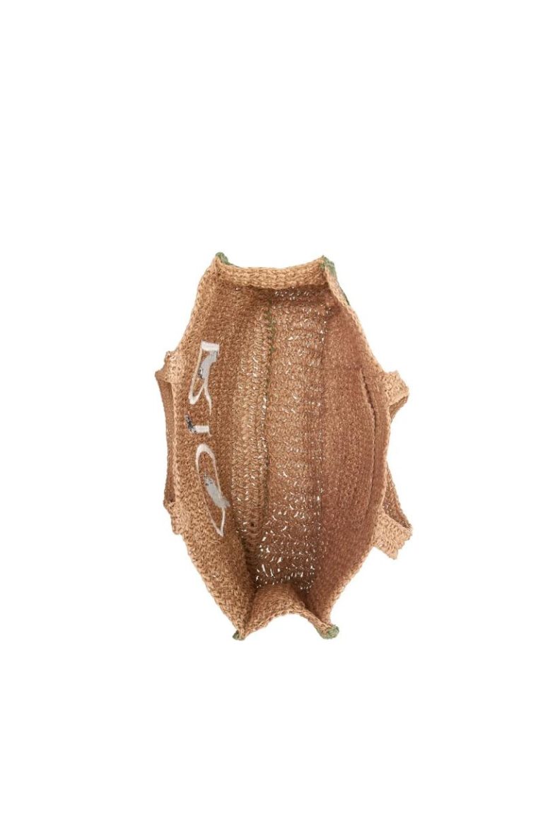 bolsa totebag fem. me leva farm coisa nossa m 78325419m NATURAL BEGE-VERDE