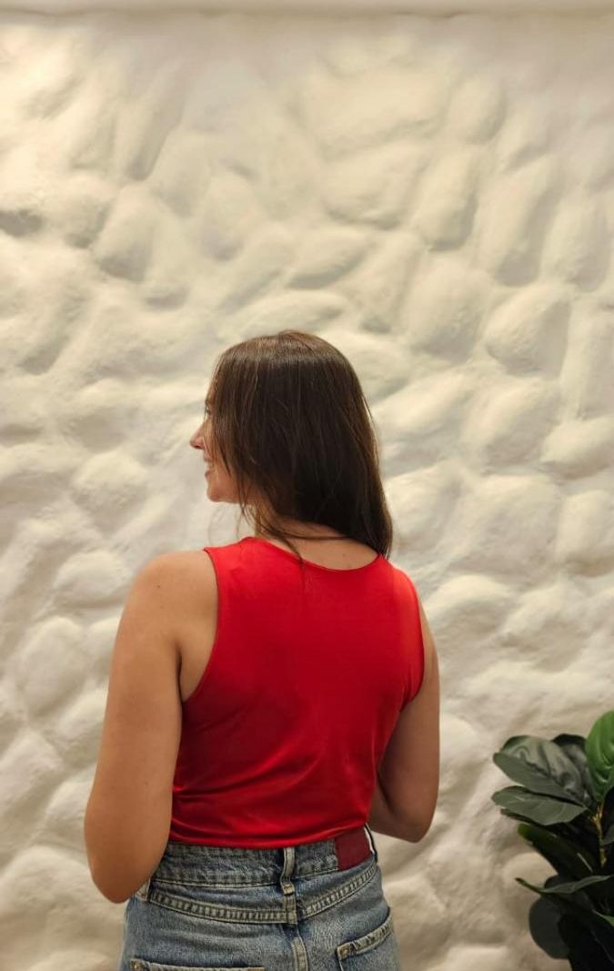 body regata acaju mn847 VERMELHO